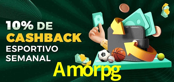 10% de bônus de cashback na Amorpg